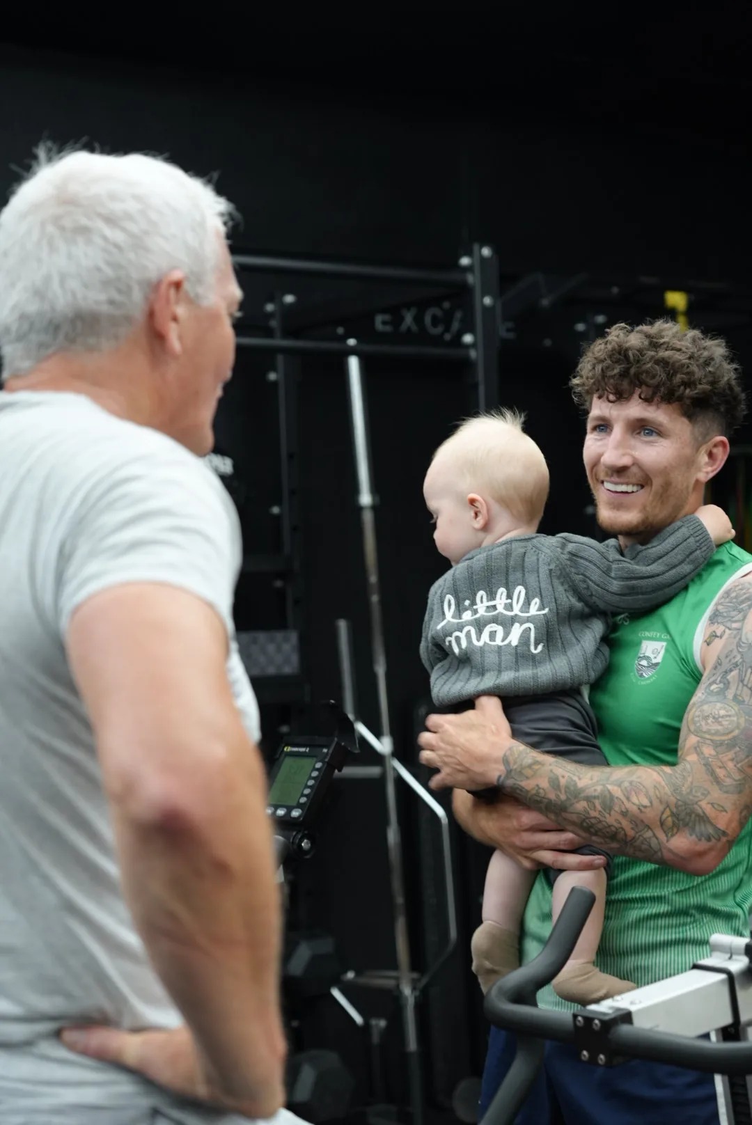 A family training together at an Excape studio