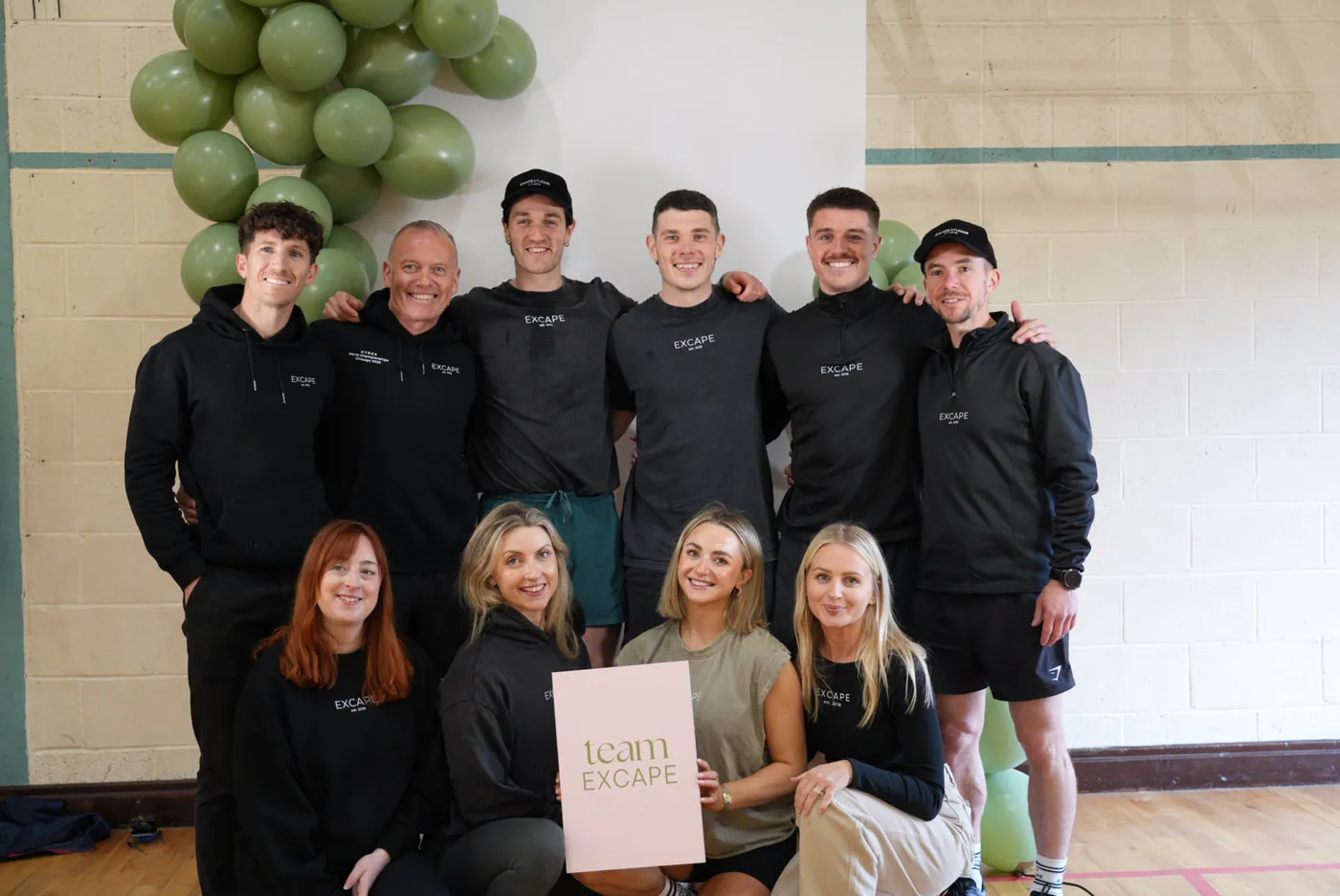 The Excape Celbridge team together