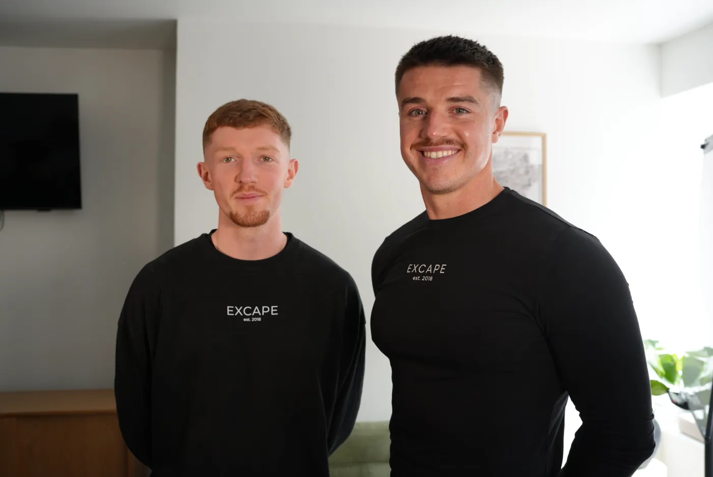 Sean and Graham, coaches at Excape Clontarf