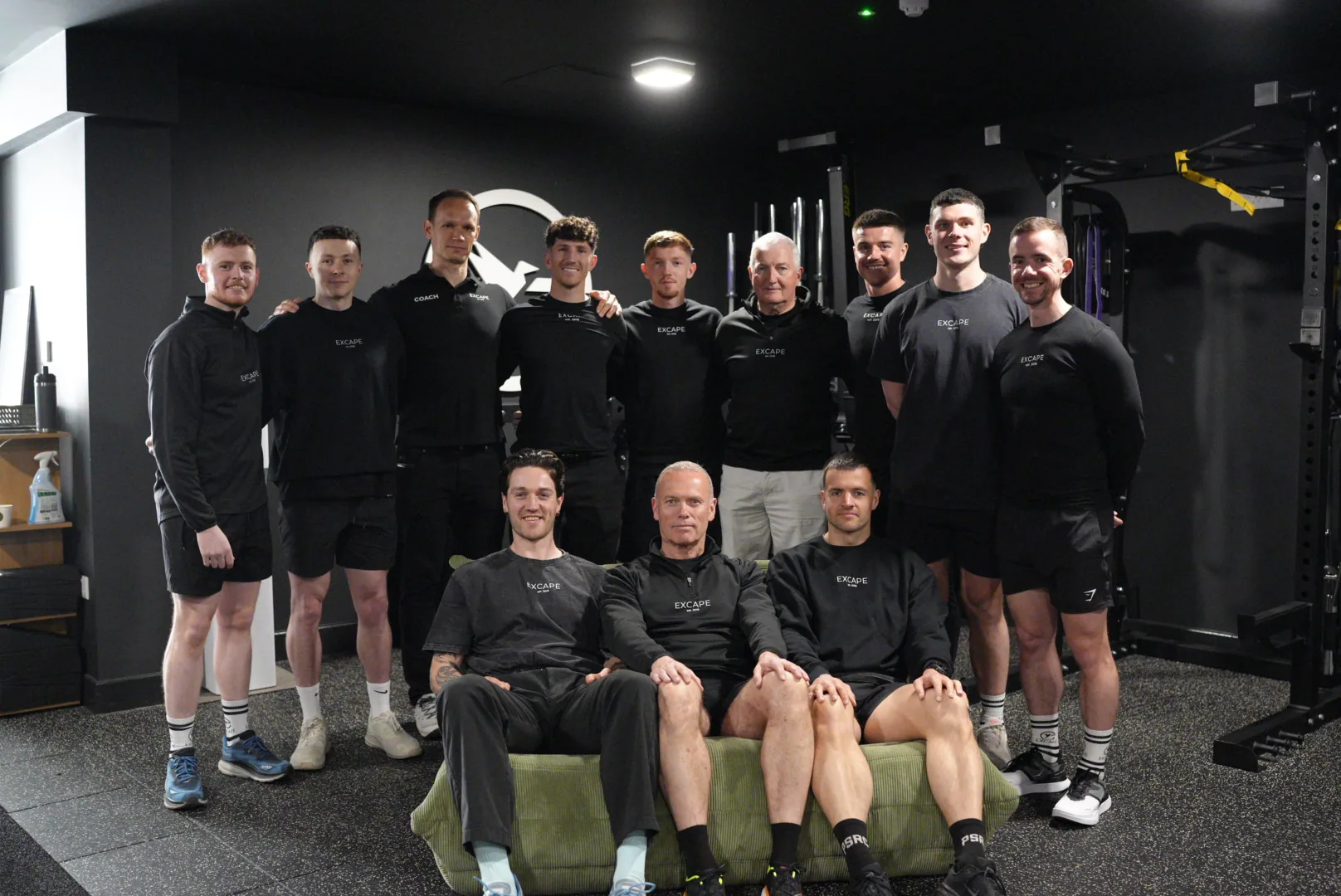 The Excape Studios coaching team together